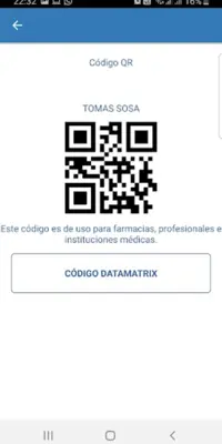 Credencial Digital SANIDAD android App screenshot 0